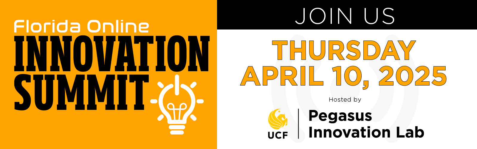 Florida Online Innovation Summit: Thursday, April 10, 2025, Hosted by Pegasus Innovation Lab