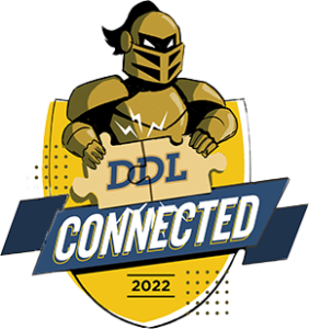 DDL Connected 2022 Logo knock out