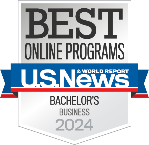 Best online programs badge -Business