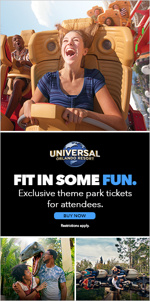 Universal Orlando web banner advertising to purchase tickets