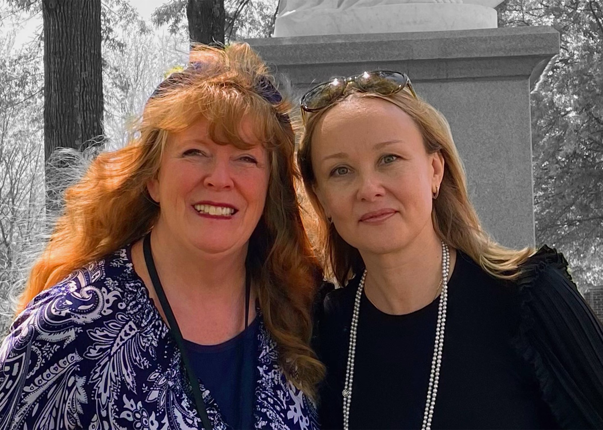 Headshot of Michelle Kassorla (left) and Eugenia Novokshanova (right).