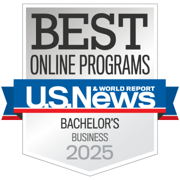 Badge: Best Online Programs; Bachelor's of Business 2025